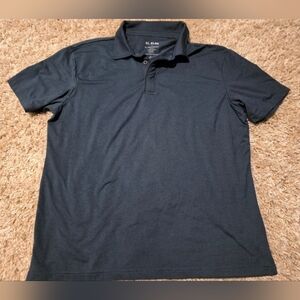 01. ALGO Navy Polo Golf Shirt for Men